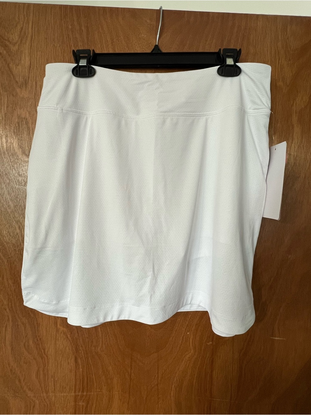 White Performance Skort